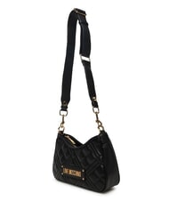 LOVE MOSCHINO QUILTED Dual function bag Black - Women’s Bags - 2