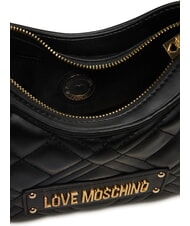 LOVE MOSCHINO QUILTED Dual function bag Black - Women’s Bags - 6