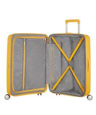 AMERICAN TOURISTER SOUNDBOX SPINNER Medium trolley, expandable goldenyellow - Rigid Trolley Cases - 2