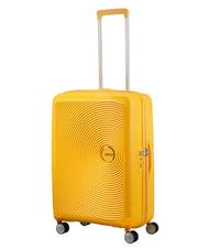 AMERICAN TOURISTER SOUNDBOX SPINNER Medium trolley, expandable goldenyellow - Rigid Trolley Cases - 3