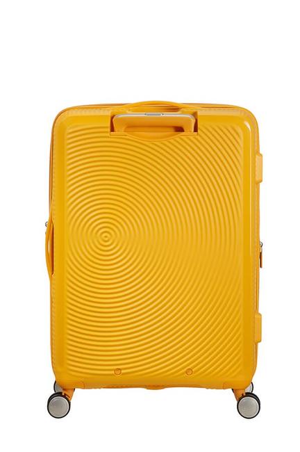 SOUNDBOX SPINNER Medium trolley, expandable goldenyellow - Rigid Trolley Cases