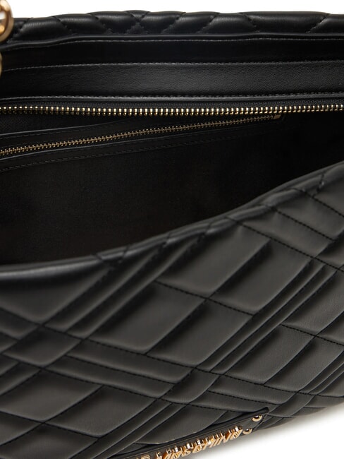 QUILTED Shopping bag with chain handles Black - Women’s Bags