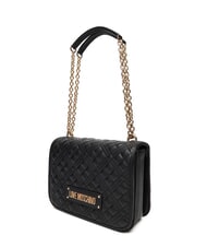 LOVE MOSCHINO QUILTED Dual-function shoulder bag Black - Women’s Bags - 2
