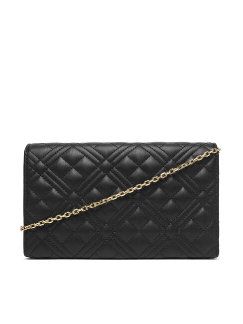 SMART DAILY Clutch bag with metal shoulder strap Black - Women’s Bags