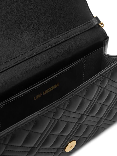 SMART DAILY Clutch bag with metal shoulder strap Black - Women’s Bags