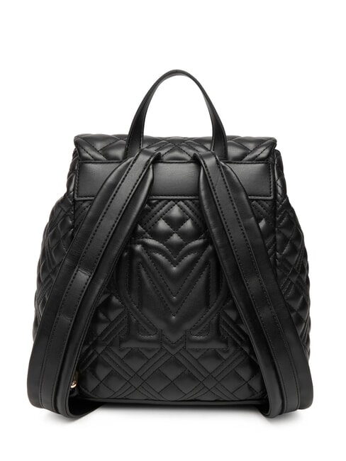 QUILTED Backpack with two pockets Black - Women’s Bags
