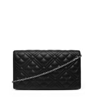 LOVE MOSCHINO SMART DAILY Clutch bag with metal shoulder strap - Women’s Bags