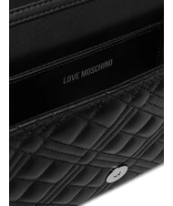 LOVE MOSCHINO SMART DAILY Clutch bag with metal shoulder strap po00bx - Women&rsquo;s Bags - 6