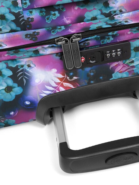 TRANSIT'R L Large size trolley dreamflower dark - Semi-rigid Trolley Cases