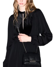 ARMANI EXCHANGE A|X Mini shoulder bag with flap black - Women’s Bags - 5