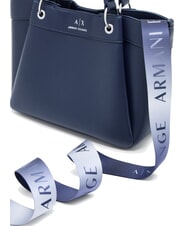 ARMANI EXCHANGE WAVE Handbag with shoulder strap sky captain - Women’s Bags - 4