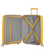 AMERICAN TOURISTER trolley case SOUNDBOX line. large. expandable goldenyellow - Rigid Trolley Cases - 2