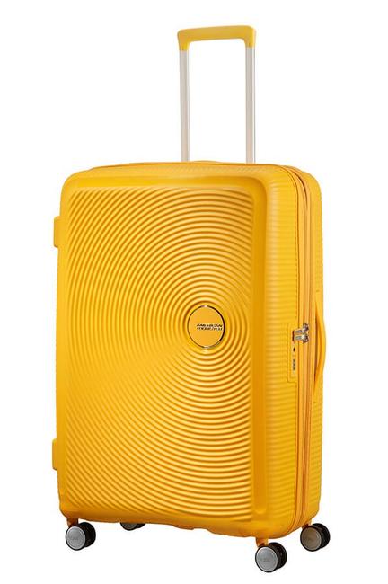 trolley case SOUNDBOX line. large. expandable goldenyellow - Rigid Trolley Cases