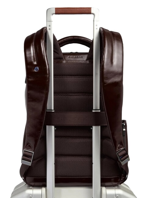 BLUE SQUARE Fast-check 14" laptop backpack MAHOGANY - Laptop backpacks