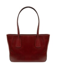 THE BRIDGE MADDALENA Shoulder shopper, in leather Chianti / Bordeaux / Gold - Women’s Bags - 4