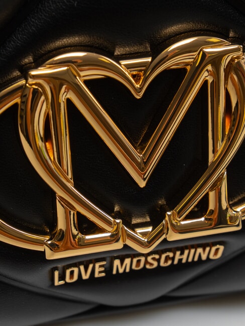 EMBOSSED Shoulder bag, with shoulder strap Black - Women’s Bags