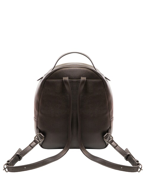MANHATTAN Medium backpack with embossed logo anthracite met. - Women&rsquo;s Bags