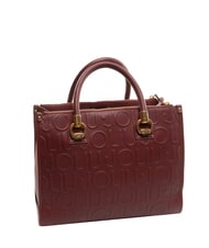 LIUJO MANHATTAN Medium satchel bag with logo red wine - Women&rsquo;s Bags - 2