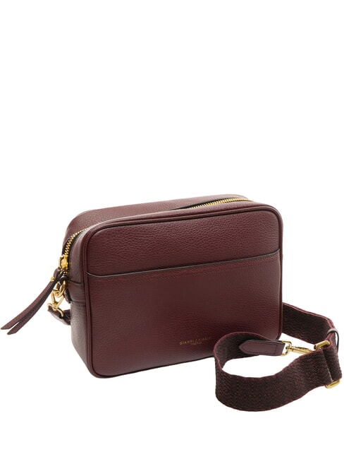 NINA Leather camera case bag wine berry - Women&rsquo;s Bags