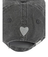 VICTORIA GORRA Women's twill baseball hat gray - Hats - 5