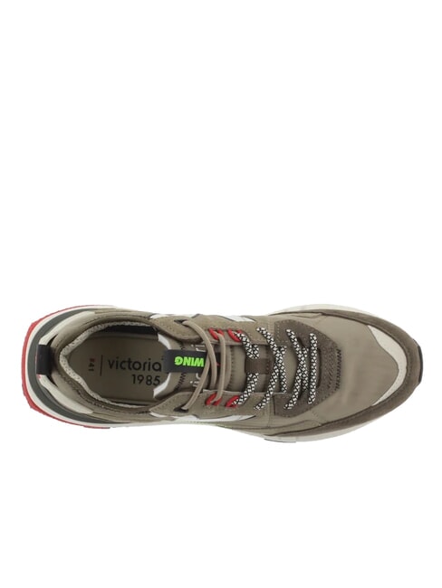 WING EVO SPORT Unisex running sneakers khaki - Unisex shoes