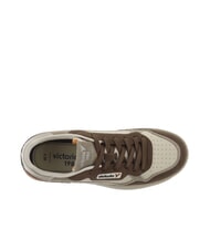 VICTORIA C80-URBAN Vintage logo leather sneakers taupe - Women’s shoes - 5