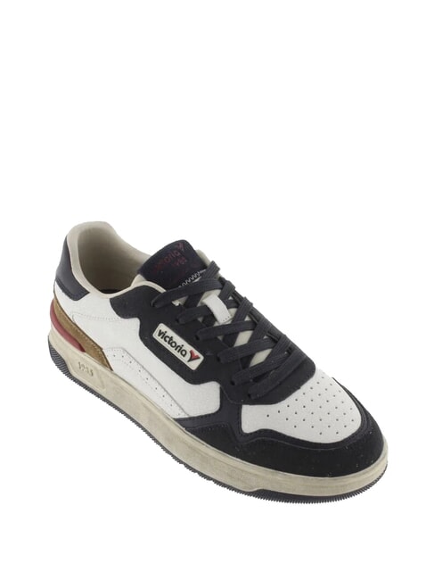 C80 Vintage logo leather sneakers marine - Men’s shoes