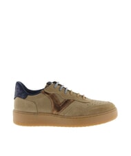 VICTORIA MADRID Suede sneakers with caramel sole - Women’s shoes