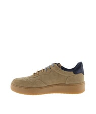 VICTORIA MADRID Suede sneakers with caramel sole beige - Women’s shoes - 4