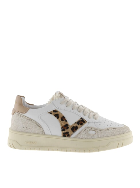 SEUL Women's sneakers with animalier logo camel - Women’s shoes