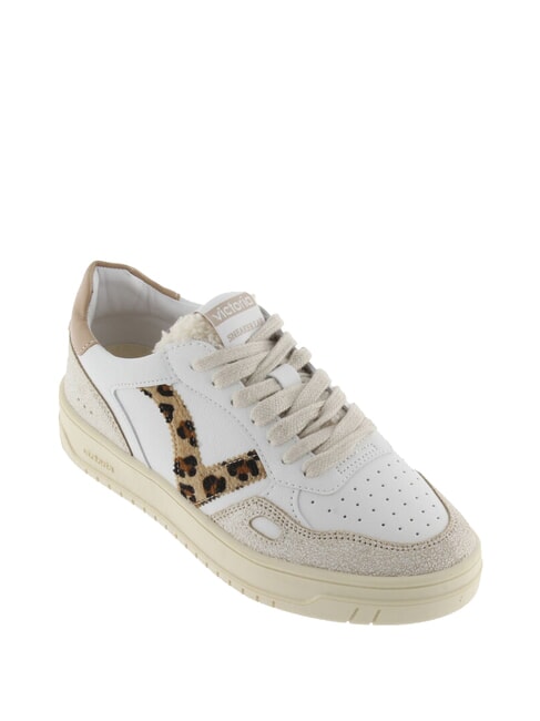 SEUL Women's sneakers with animalier logo camel - Women’s shoes