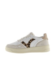 VICTORIA SEUL Women's sneakers with animalier logo camel - Women’s shoes - 4