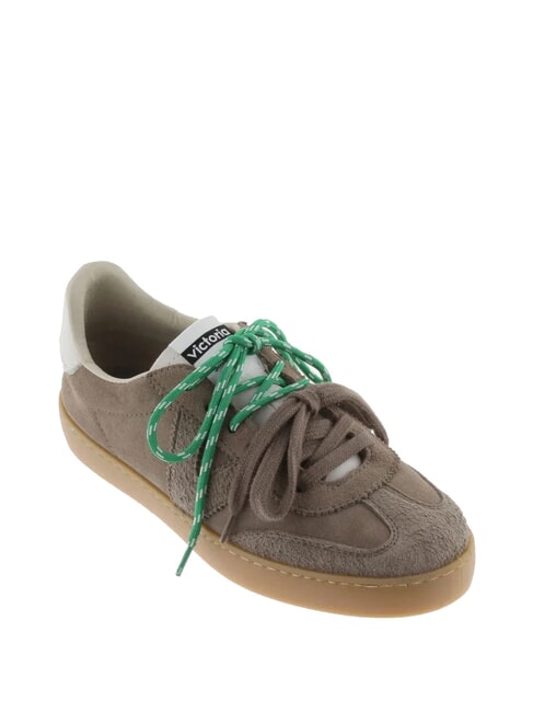 BERLIN Sneakers with caramel sole vison - Women’s shoes