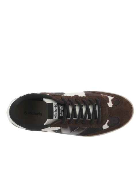 BERLIN Animal print cycling sneakers white - Women’s shoes