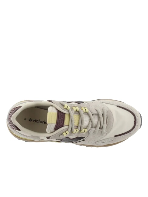 LUNA Running sneakers with a serrated sole beige - Women&rsquo;s shoes