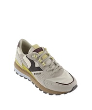 VICTORIA LUNA Running sneakers with a serrated sole beige - Women’s shoes - 3