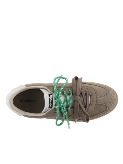 BERLIN Sneakers with caramel sole vison - Women’s shoes