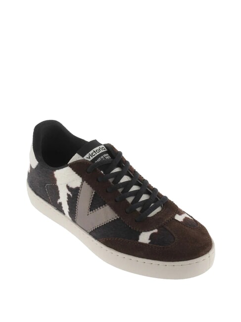 BERLIN Animal print cycling sneakers white - Women’s shoes