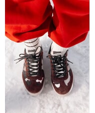 VICTORIA BERLIN Animal print cycling sneakers white - Women’s shoes - 6