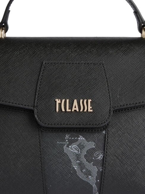 WINDY CITY Small bag with Geo Dark insert Black - Women’s Bags