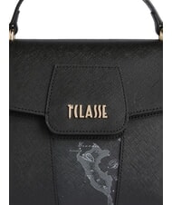 ALVIERO MARTINI PRIMA CLASSE WINDY CITY Small bag with Geo Dark insert Black - Women’s Bags - 3