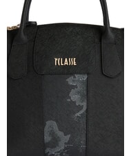 ALVIERO MARTINI PRIMA CLASSE WINDY CITY Handbag with Geo Dark insert Black - Women’s Bags - 3