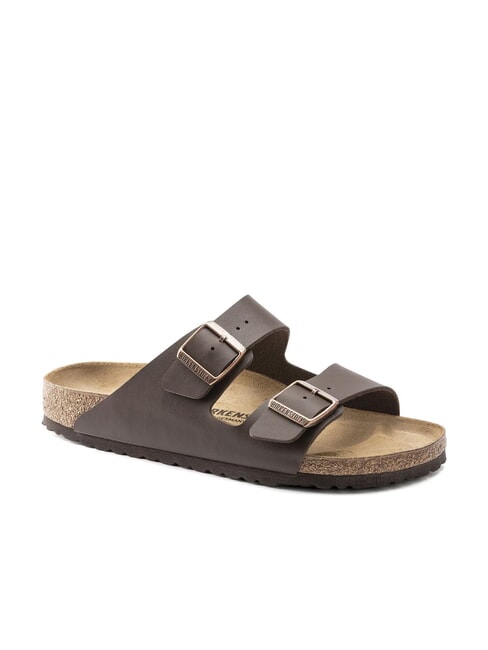 ARIZONA BIRKO FLOR Two-buckle slipper sandal dark brown - Unisex shoes