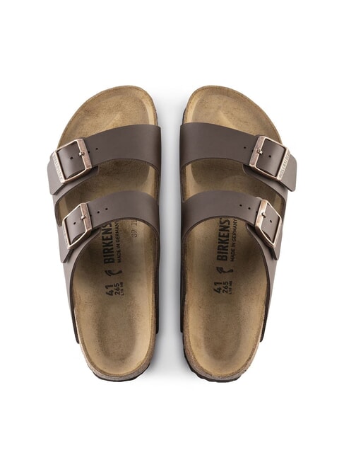 ARIZONA BIRKO FLOR Two-buckle slipper sandal dark brown - Unisex shoes