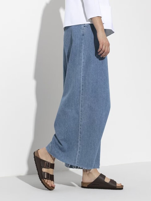 ARIZONA BIRKO FLOR Two-buckle slipper sandal dark brown - Unisex shoes