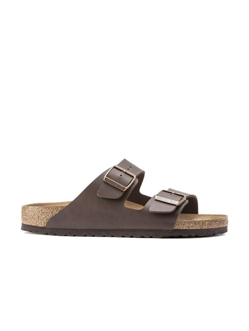 ARIZONA BIRKO FLOR Two-buckle slipper sandal dark brown - Unisex shoes