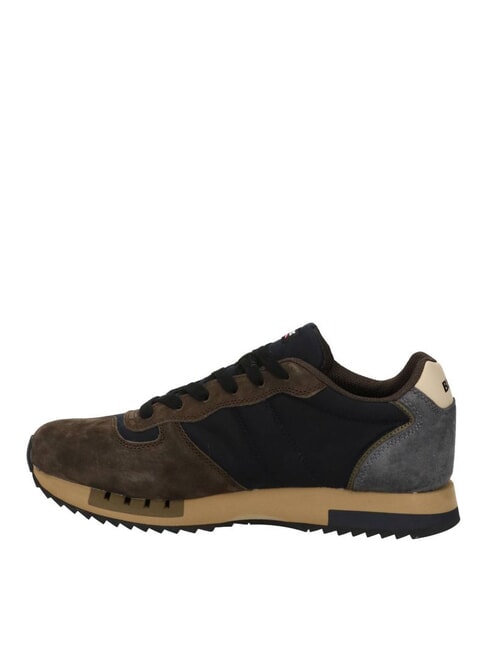QUEENS  Men's Sneakers navy/brown - Men’s shoes