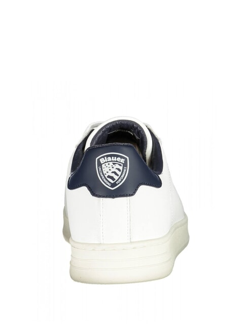 GRANT  Leather sneakers white/navy - Men’s shoes