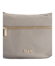 ALVIERO MARTINI PRIMA CLASSE STORMY NYLON Large crescent shoulder bag turtledove - Women’s Bags - 3