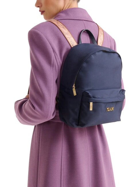 STORMY NYLON Backpack with pocket night blue - Women’s Bags